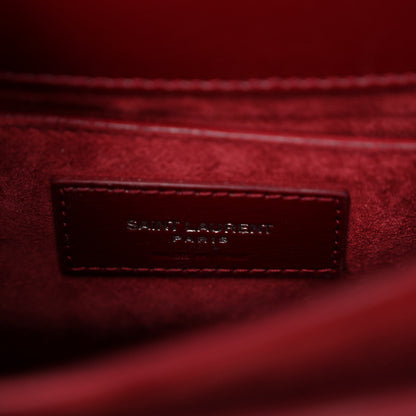 Saint Laurent Calfskin Medium Monogram Sunset Pallisandre 6 of 9