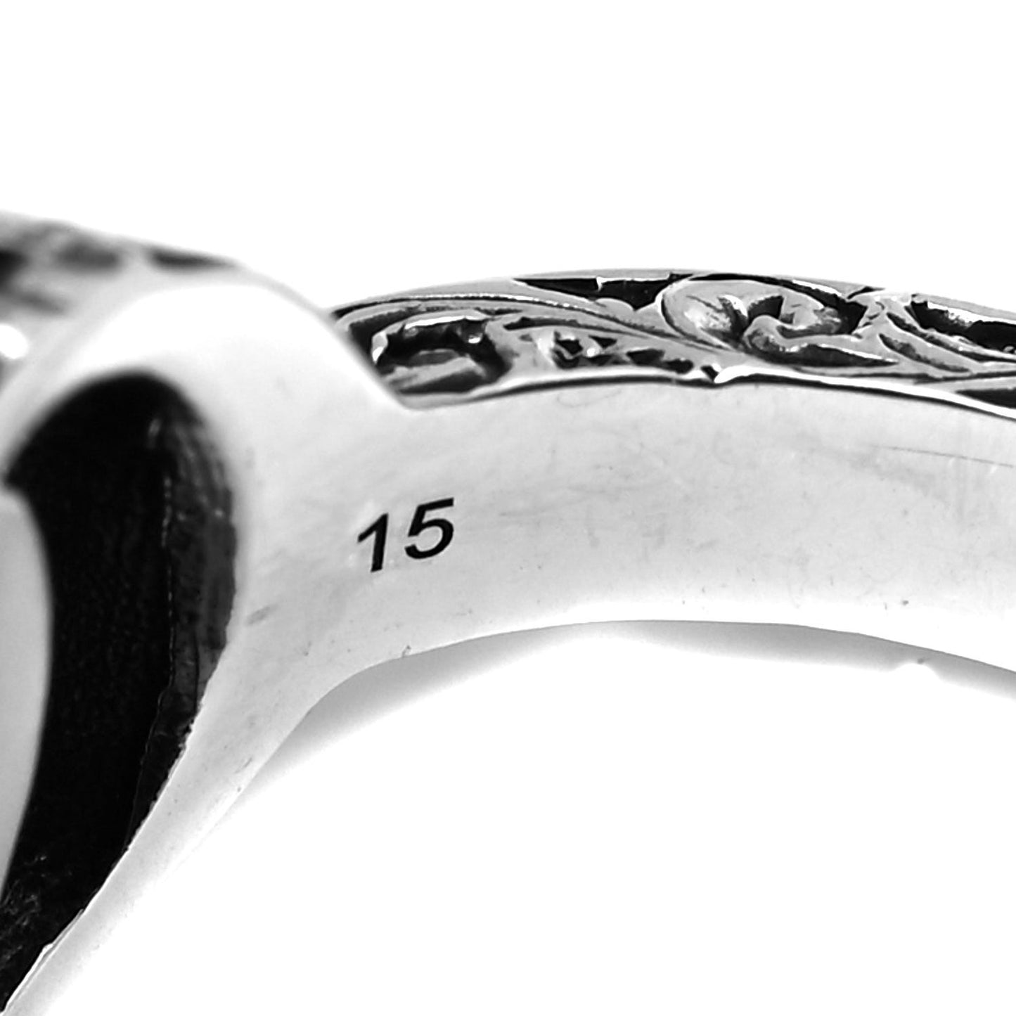 Sterling Silver GG Marmont Open Ring 55 7.25
