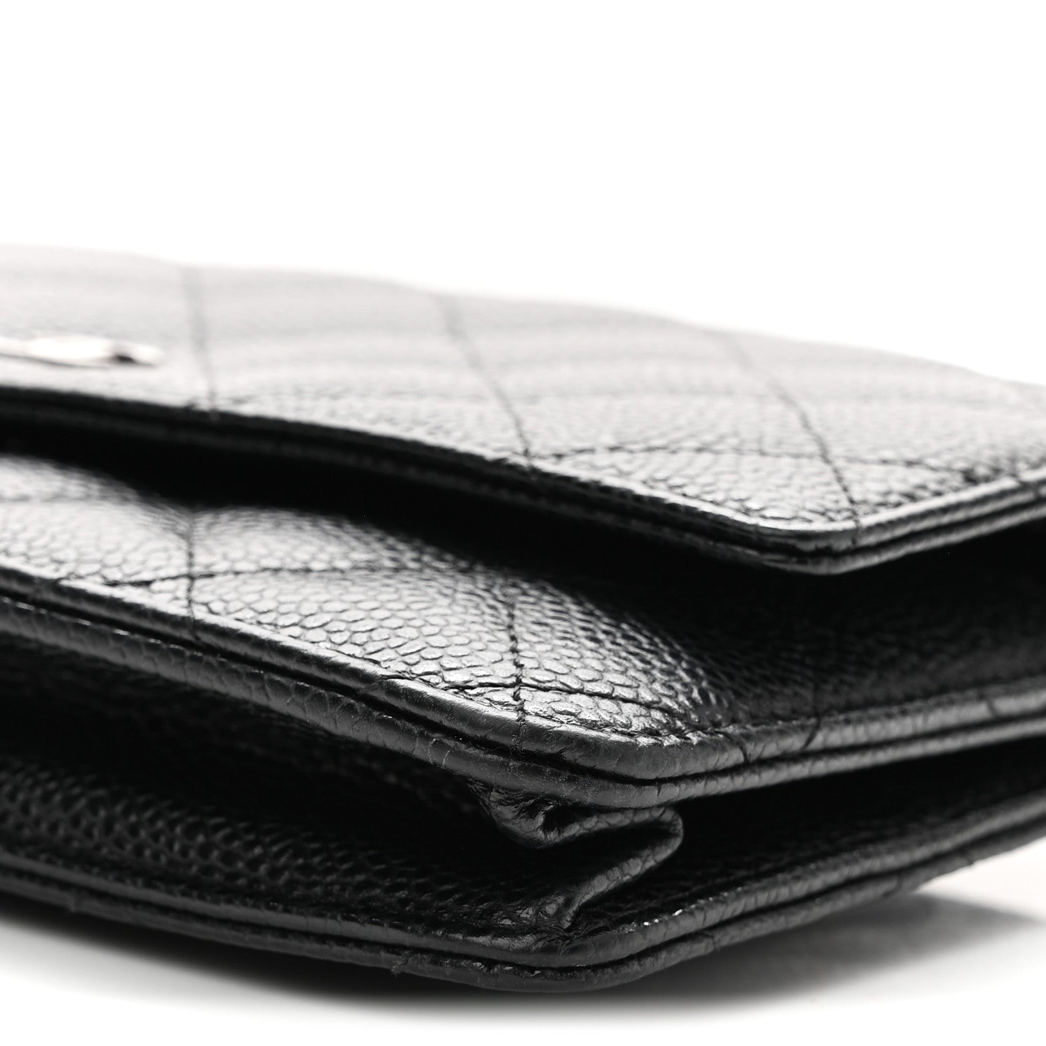 Chanel Caviar Quilted Wallet on Chain WOC Black 11 of 12