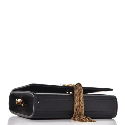 Saint Laurent Calfskin Small Classic Monogram Kate Tassel Satchel Black 4 of 8
