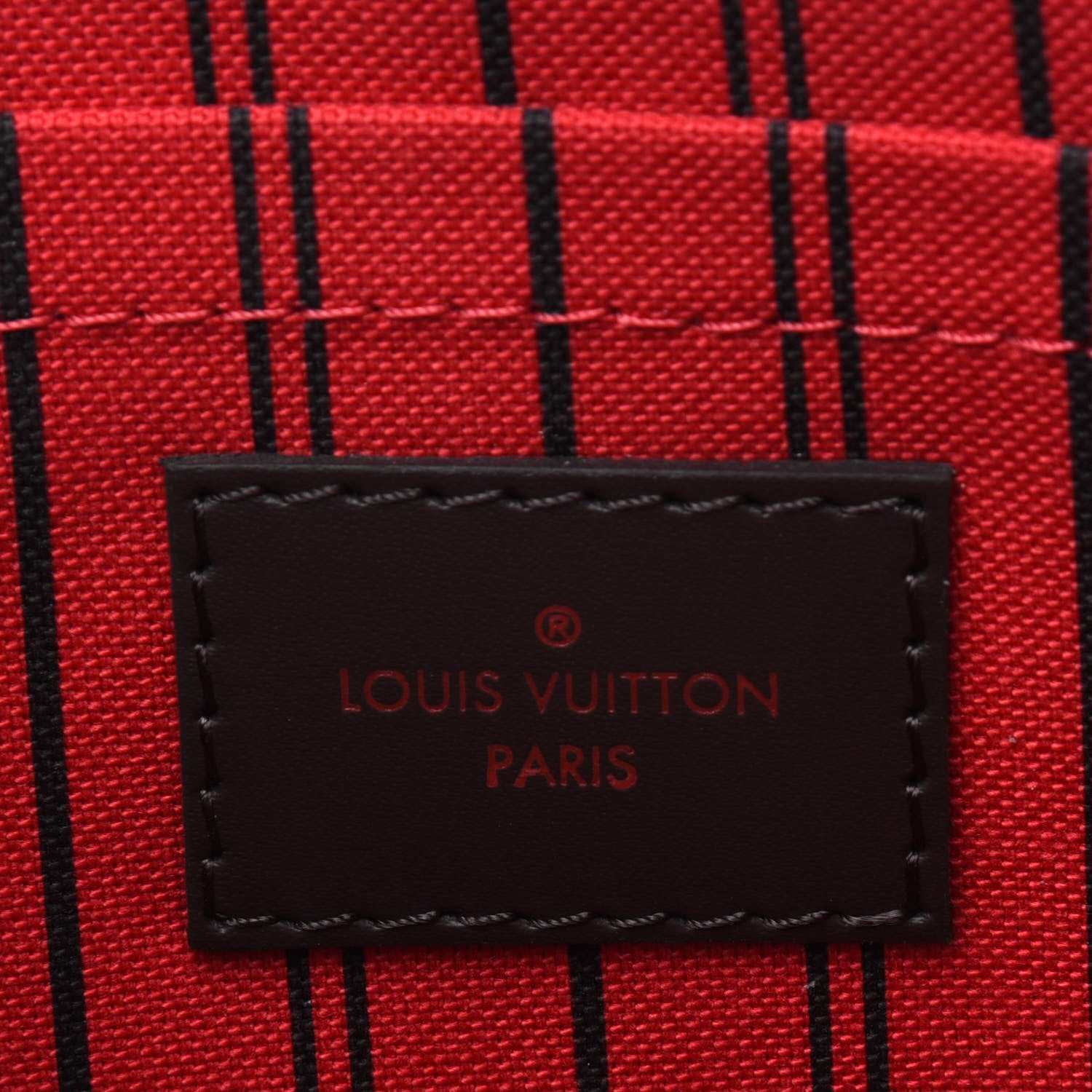 Louis Vuitton Damier Ebene Neverfull MM GM Pochette 6 of 7