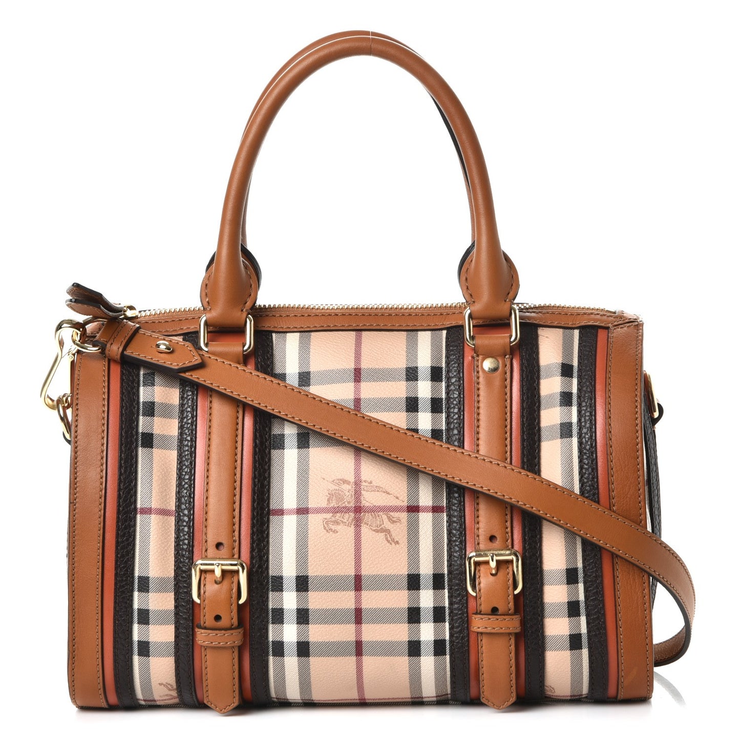Haymarket Check Medium Alchester Bowling Bag Autumn