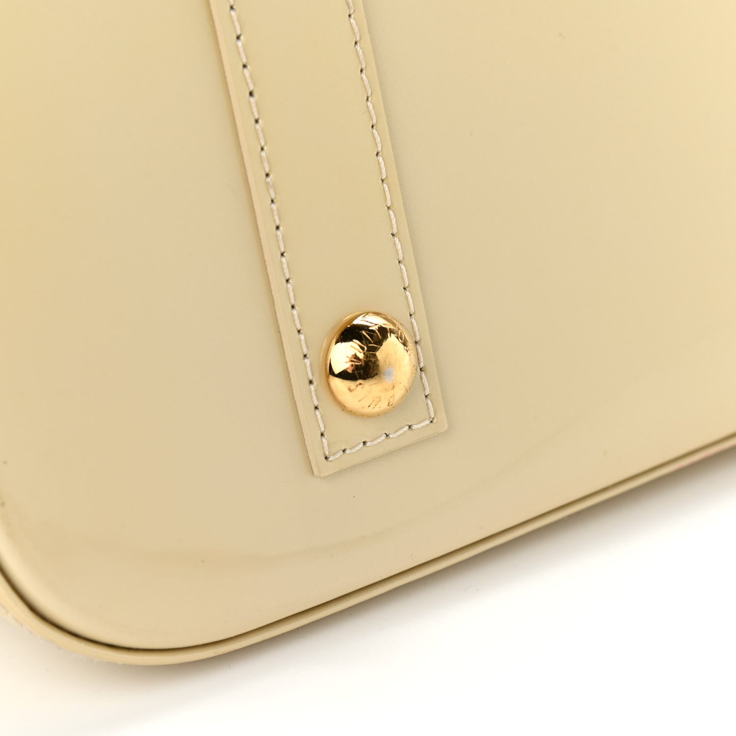 Louis Vuitton Vernis Alma PM Blanc Corail 9 of 16