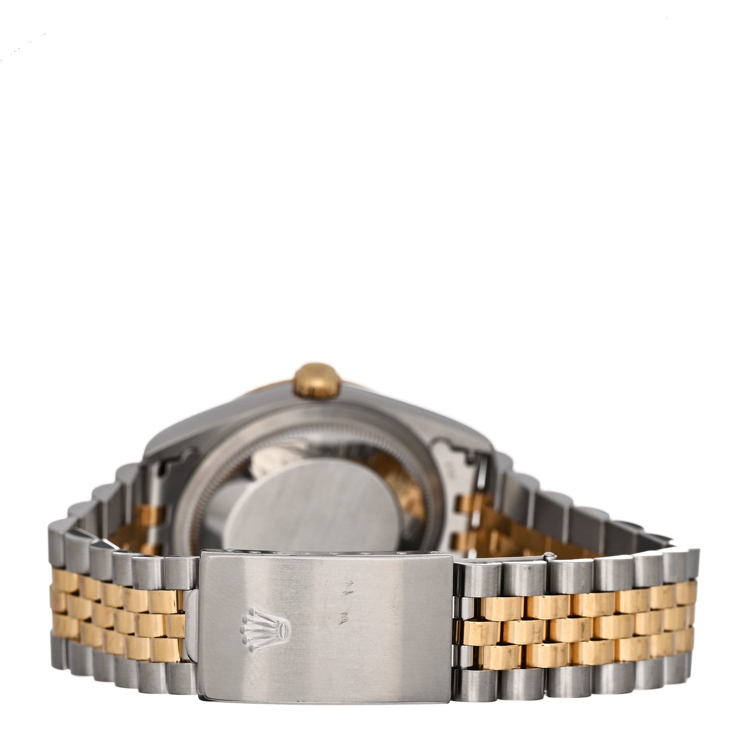 Rolex Stainless Steel 18K Yellow Gold 36mm Oyster Perpetual Datejust Watch White Roman 16233 3 of 4