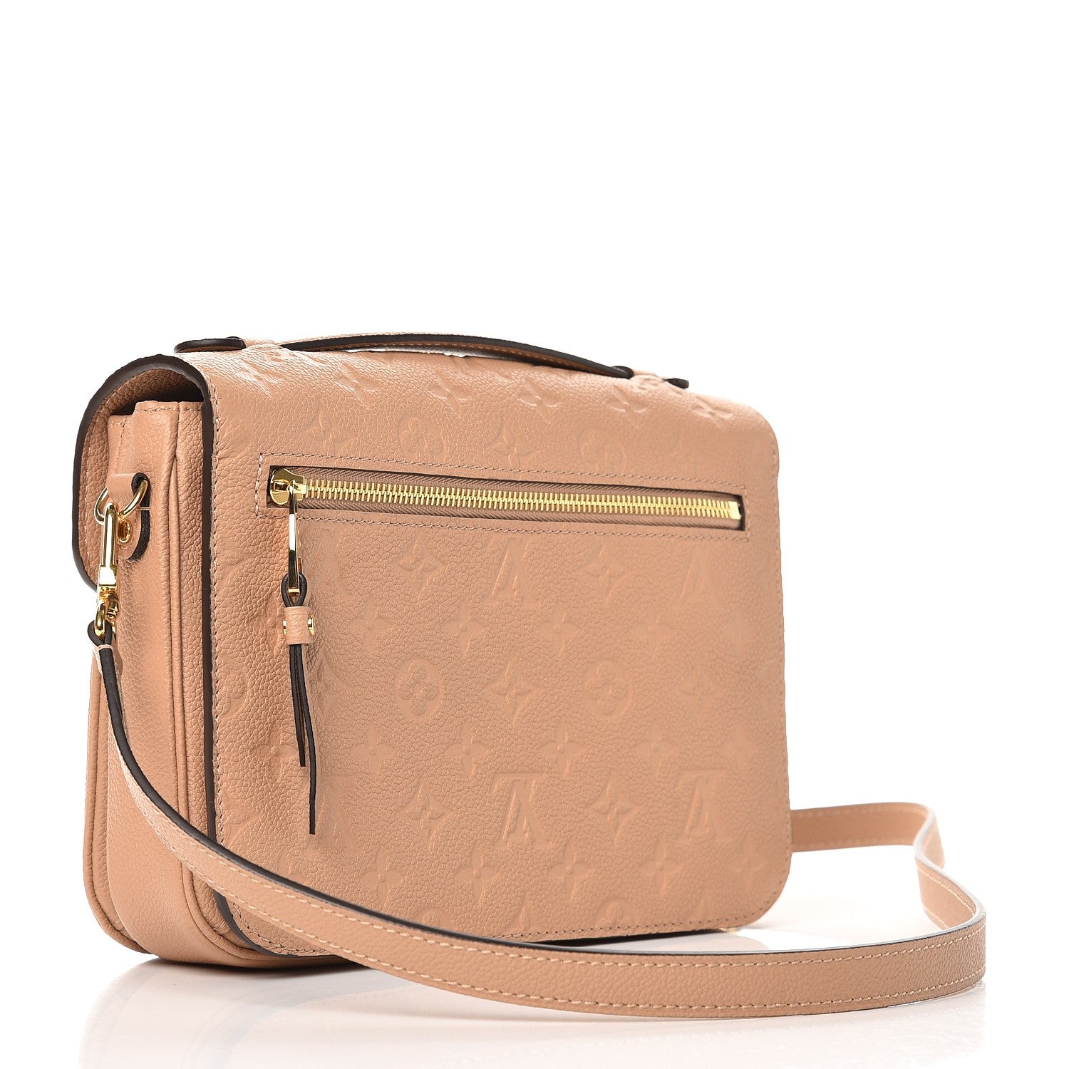 Louis Vuitton Empreinte Pochette Metis Papyrus 3 of 9