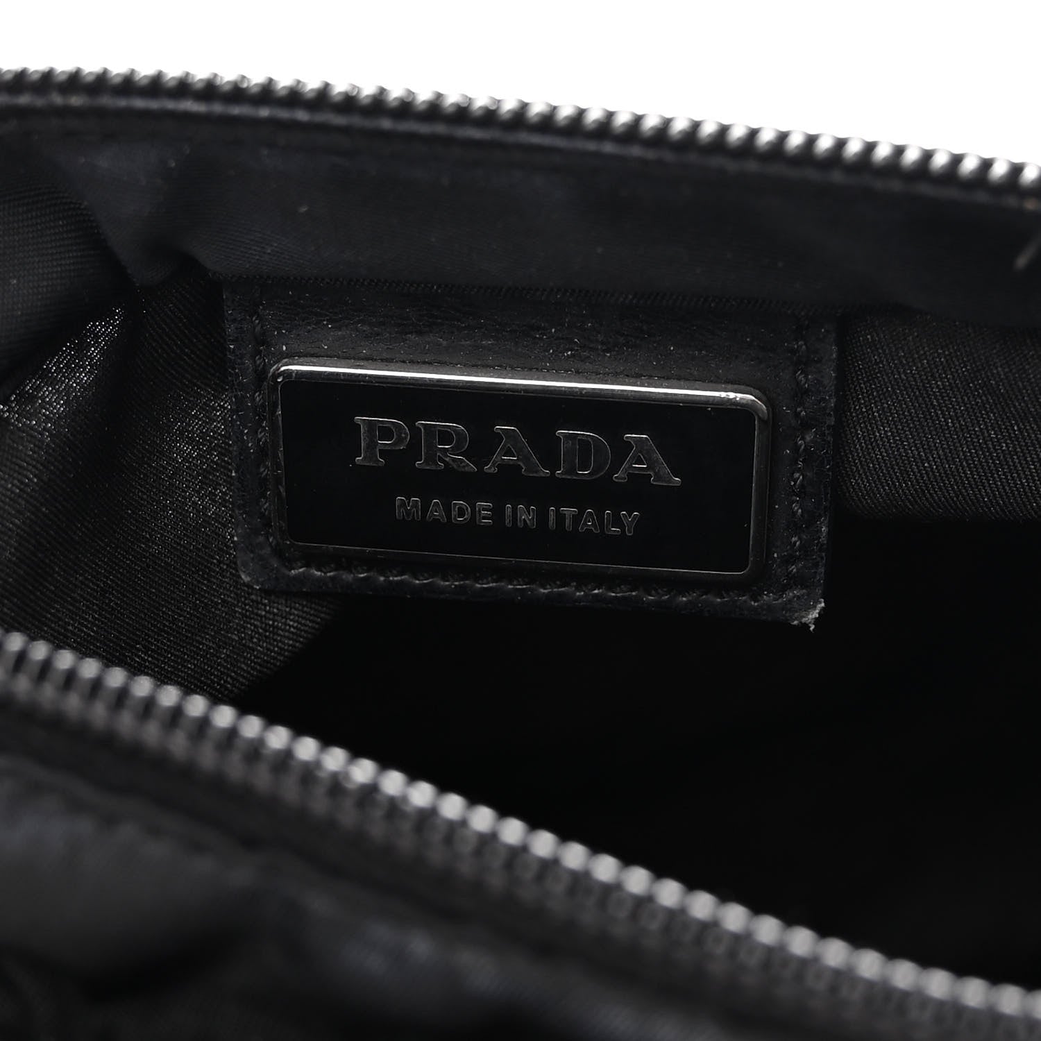 Prada Tessuto Nylon Crossbody Bag Black 6 of 11
