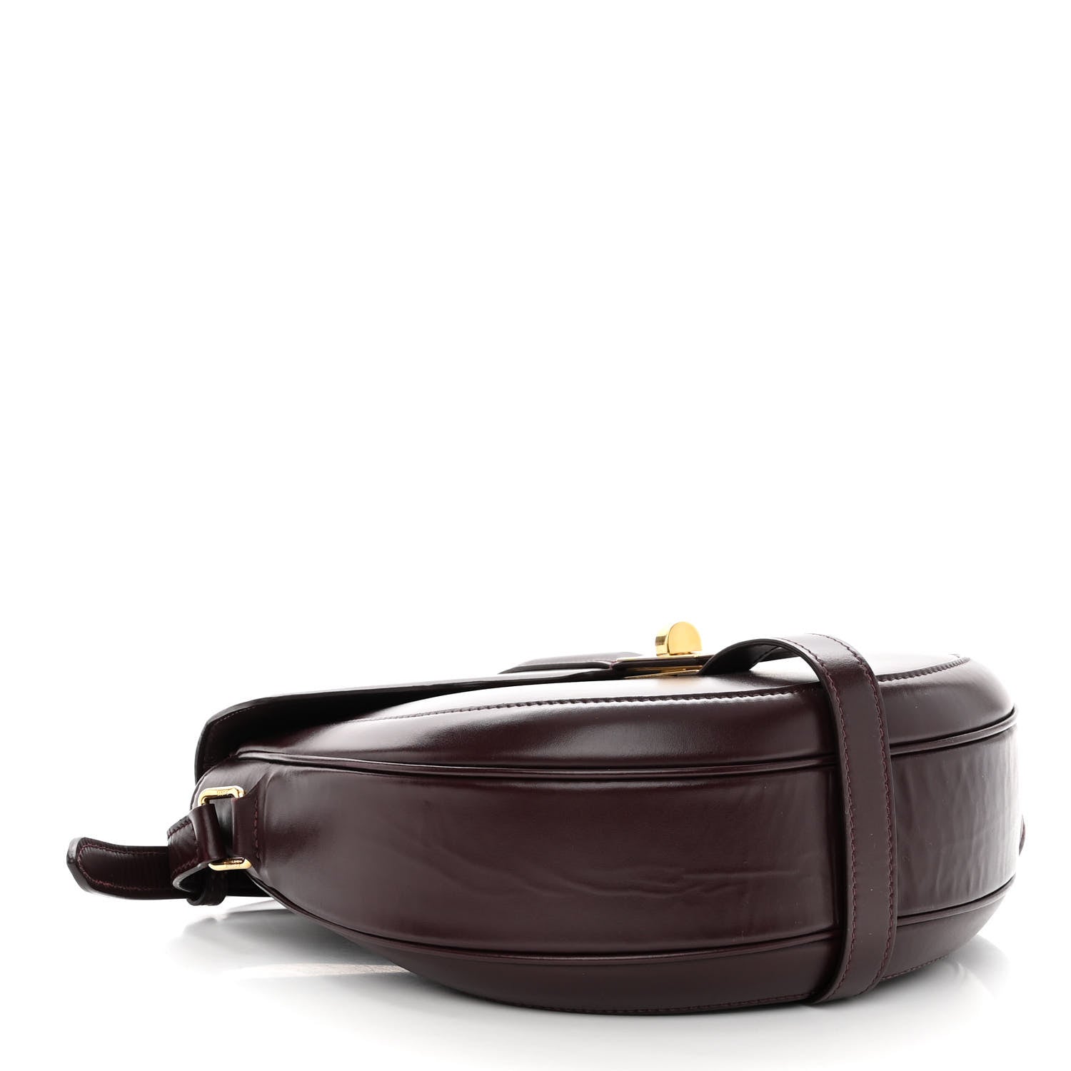 Celine Satinated Calfskin Medium Besace 16 Burgundy 4 of 9