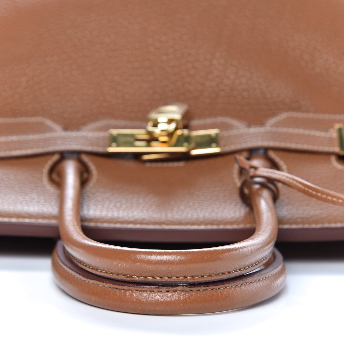 Taurillon Clemence Birkin 35 Gold
