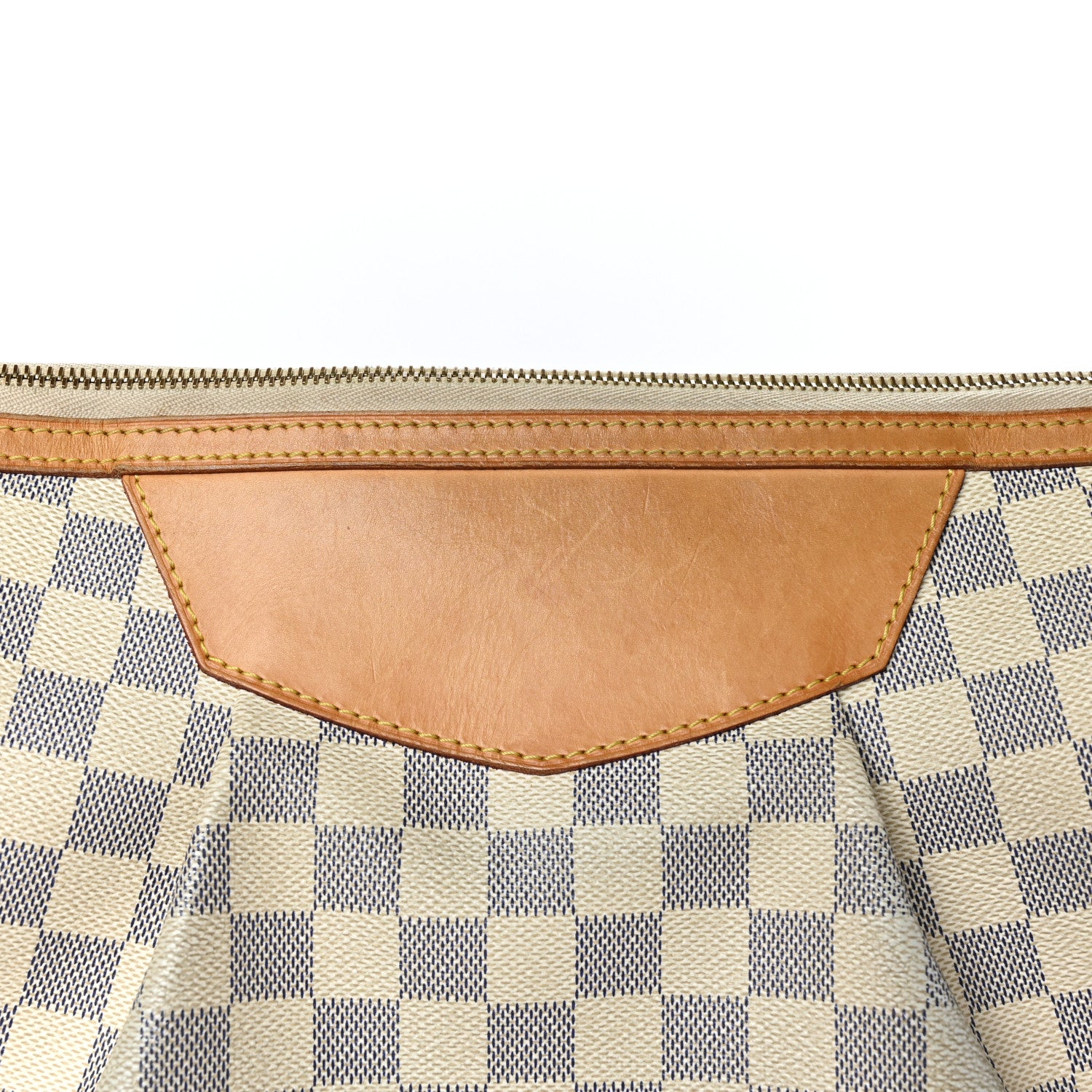 Louis Vuitton Damier Azur Siracusa MM 9 of 17