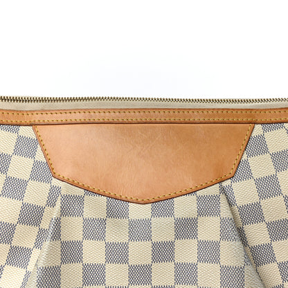 Louis Vuitton Damier Azur Siracusa MM 9 of 17