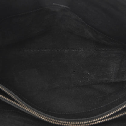 Saint Laurent Grained Calfskin Small Supple Sac De Jour Black 5 of 9