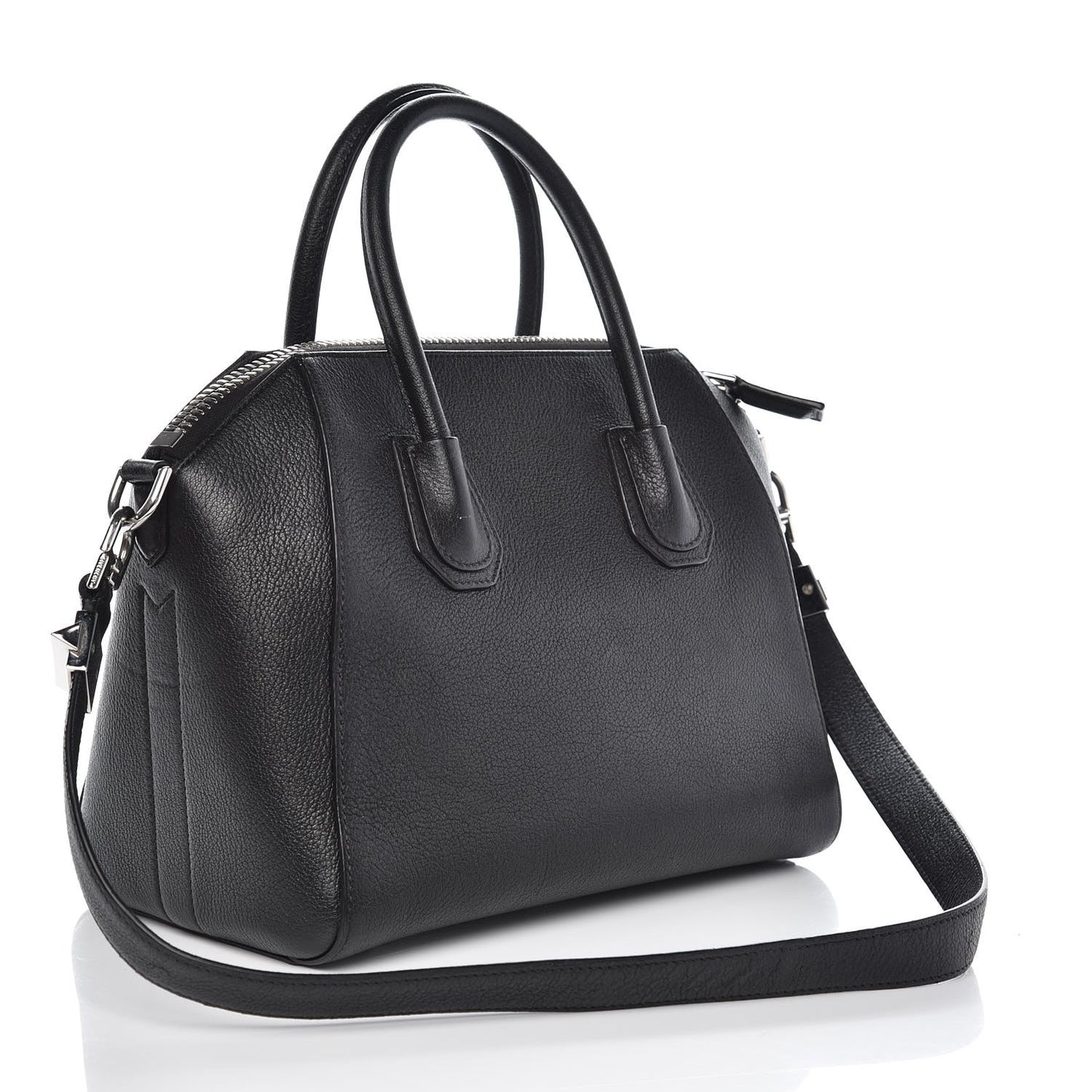 Sugar Goatskin Small Antigona Black