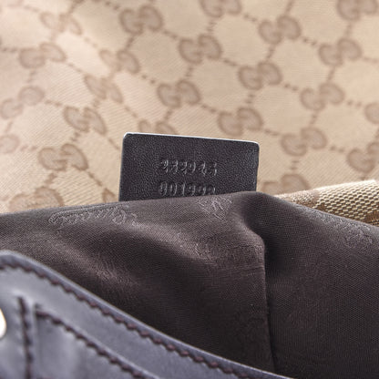 Gucci Monogram Large GG Twins Hobo Dark Brown 6 of 11