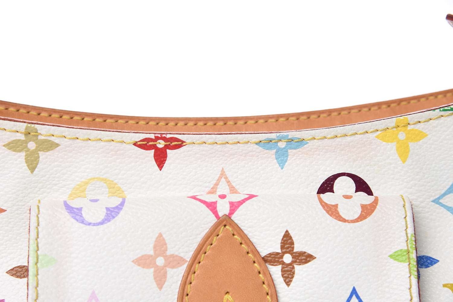 Louis Vuitton Monogram Multicolor Eliza White 14 of 16