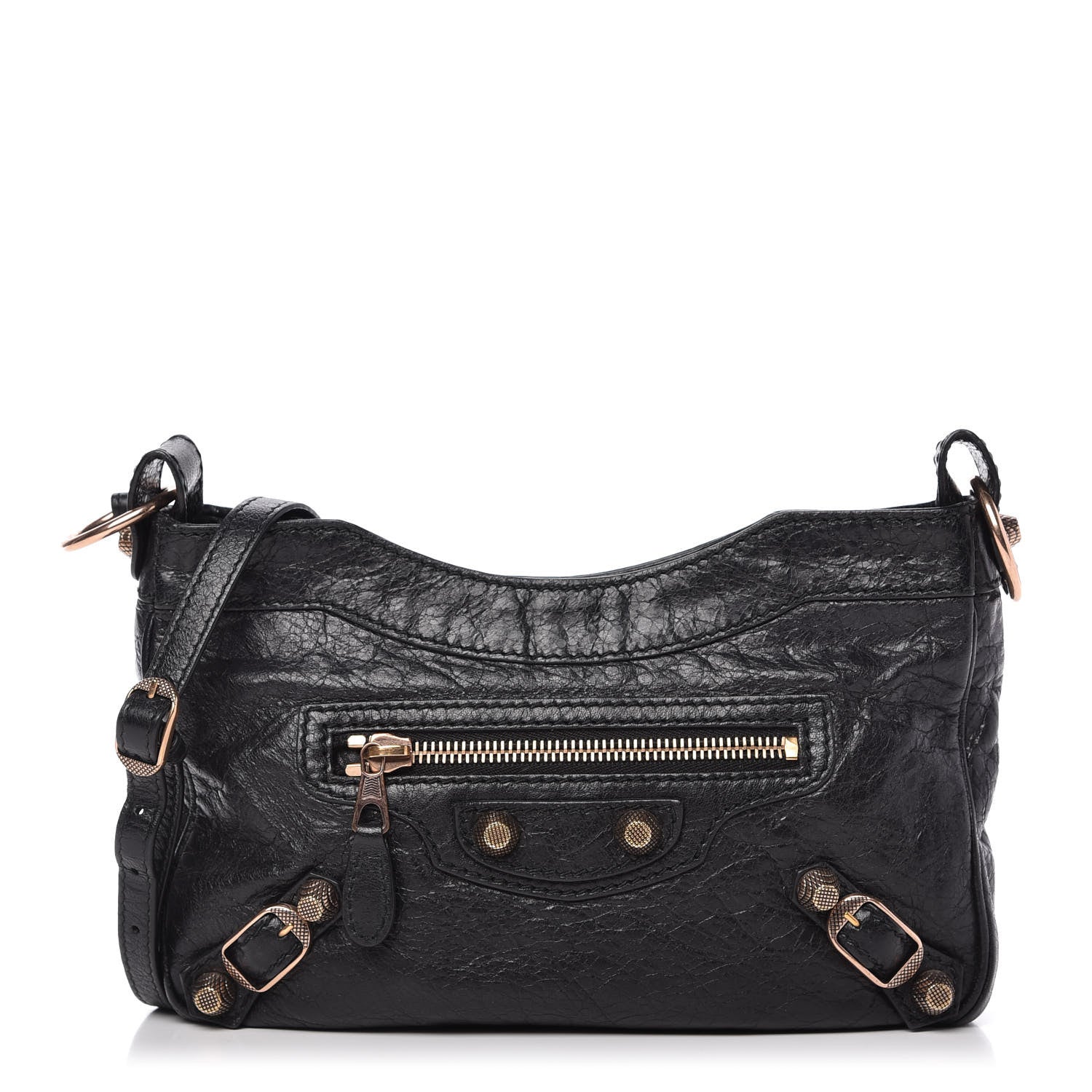Balenciaga Agneau Giant 12 Rose Gold Hardware Hip Black 1 of 9