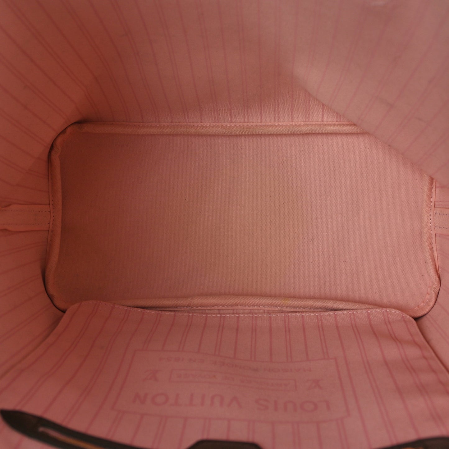 Damier Ebene Neo Neverfull MM Rose Ballerine