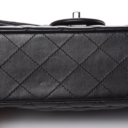 Chanel Lambskin Quilted Mini Rectangular Flap Black 10 of 14