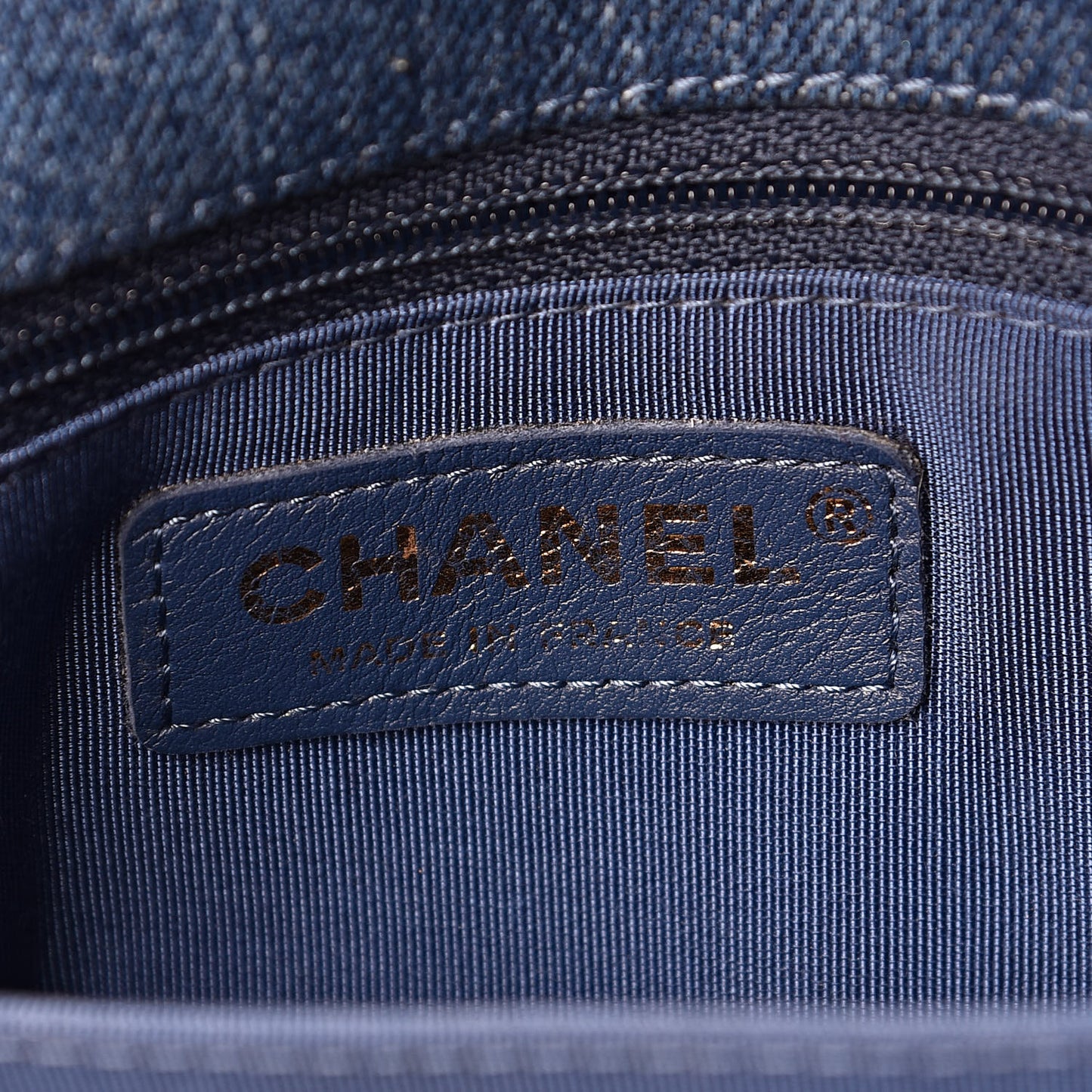 Denim Quilted Side Packs Blue