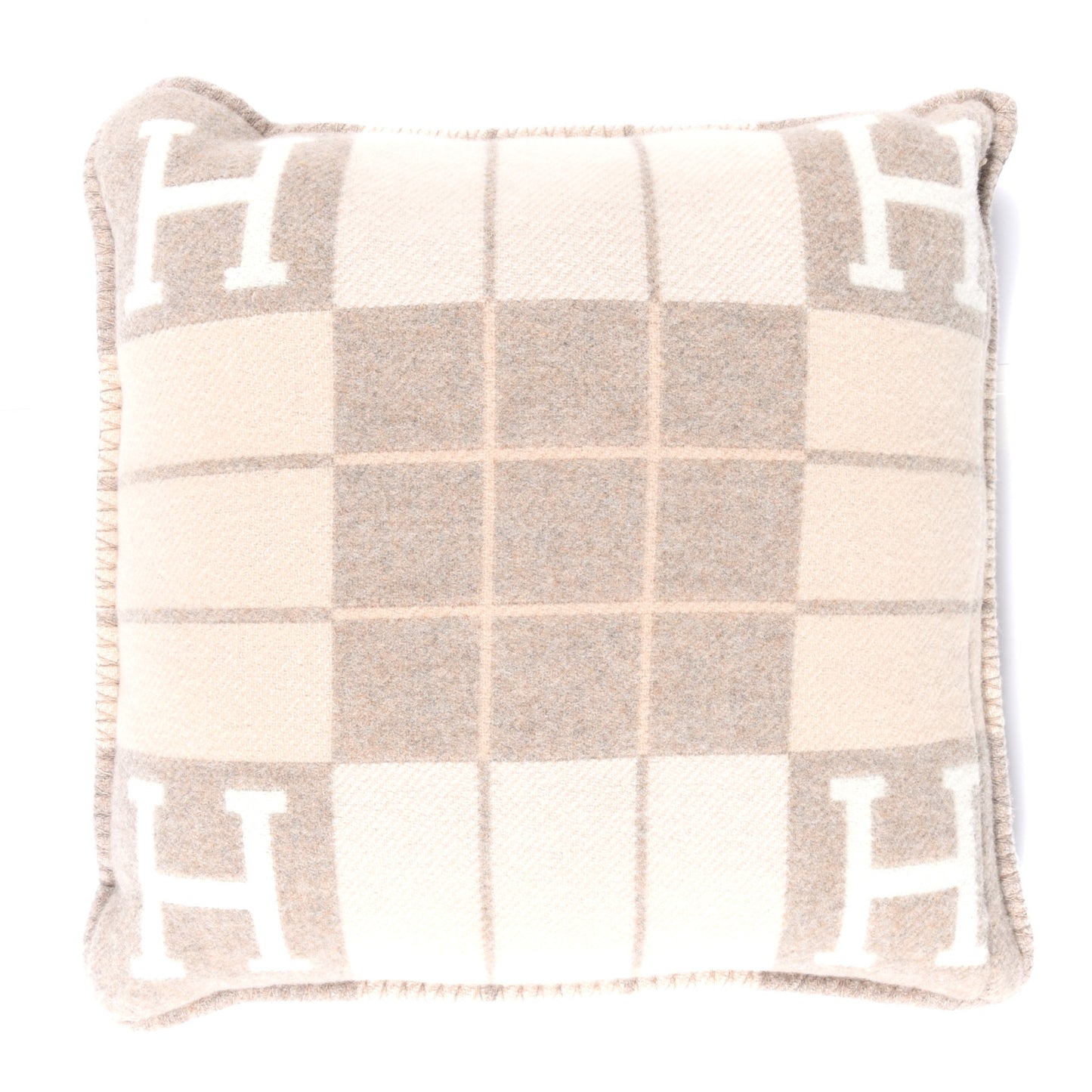 Wool Cashmere Avalon III Pillow PM Coco Camomille