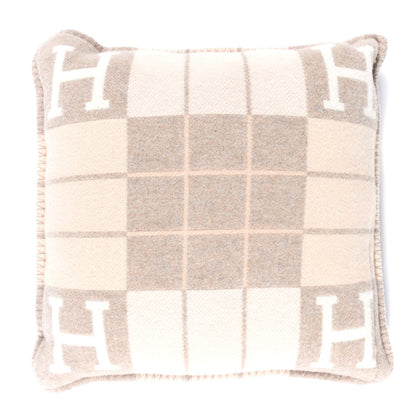 Hermes Wool Cashmere Avalon III Pillow PM Coco Camomille 1 of 3