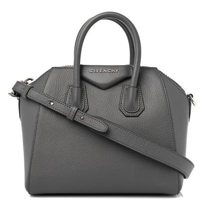 Givenchy Sugar Goatskin Mini Antigona Pearl Grey 1 of 14