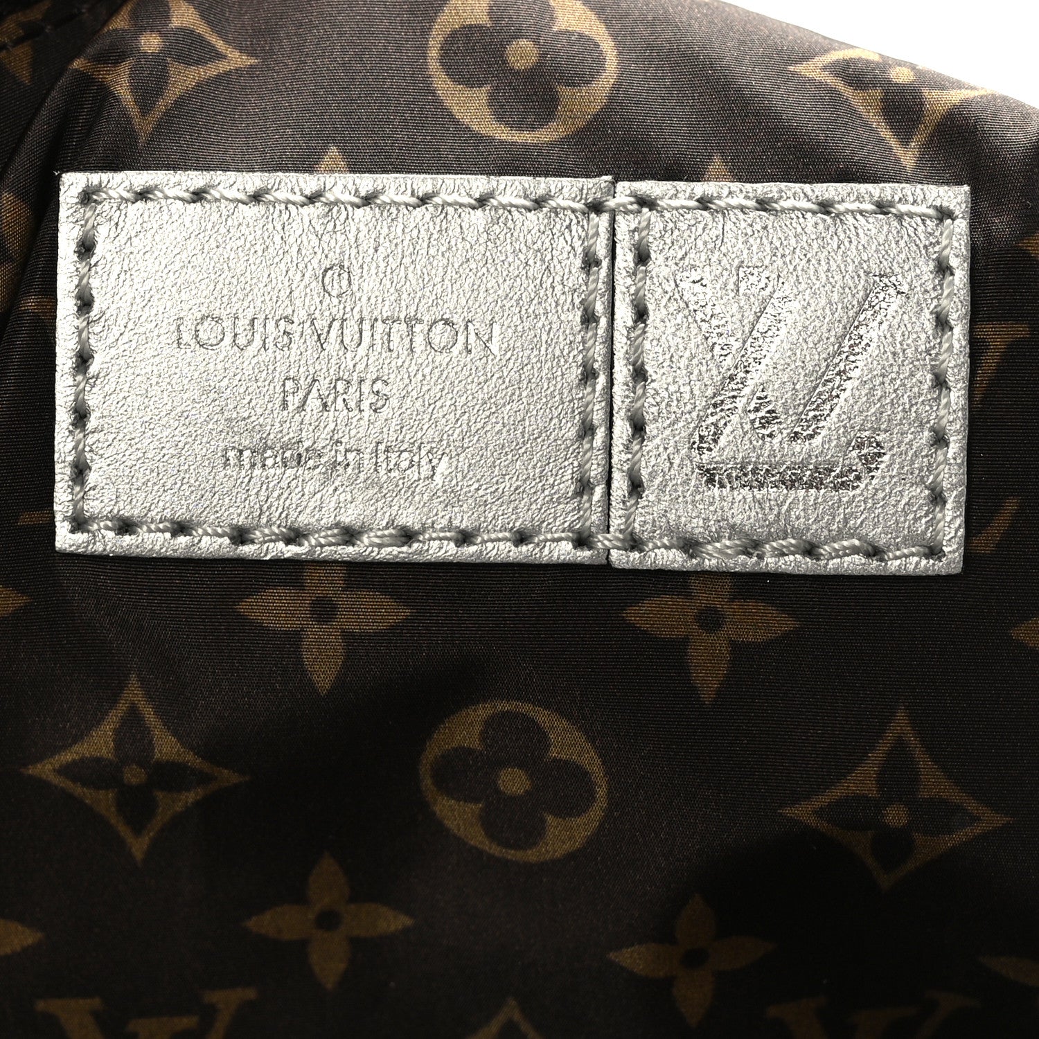 Louis Vuitton Econyl Monogram Pillow Giant Onthego GM Silver 6 of 8