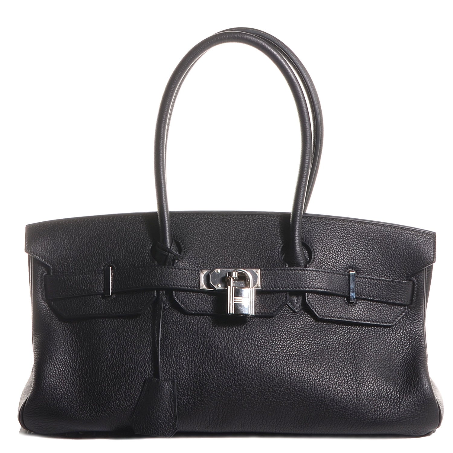 Hermes Togo JPG Shoulder Birkin II 42 Black 1 of 28