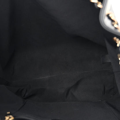 Chanel Calfskin Quilted Large Daily Shopping Bag Black 5 of 13