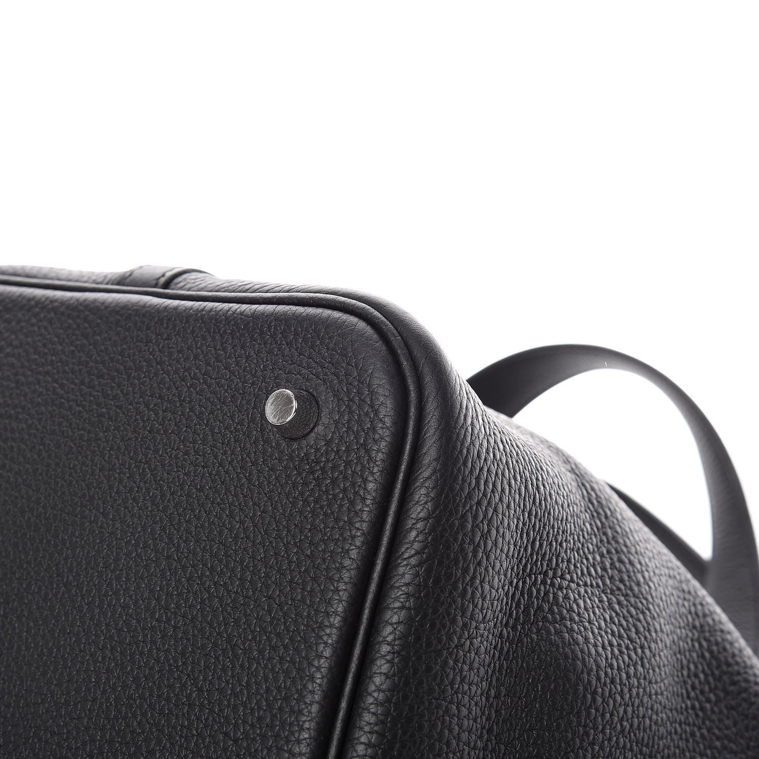 Hermes Taurillon Clemence Picotin Lock 22 MM Black 9 of 11
