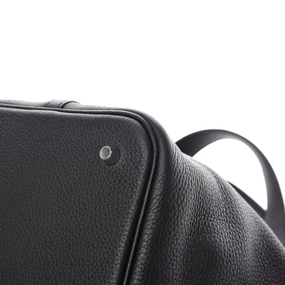 Hermes Taurillon Clemence Picotin Lock 22 MM Black 9 of 11