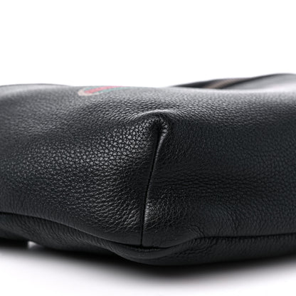 Gucci Grained Calfskin Logo Belt Bag Black 8 of 10