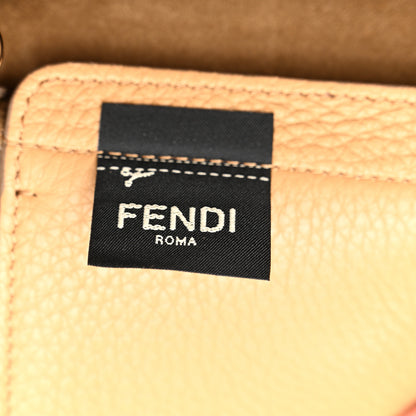 Fendi Cuoio Romano Selleria Bi-Color Carla Shopping Tote Camelia Dark Honey 7 of 11