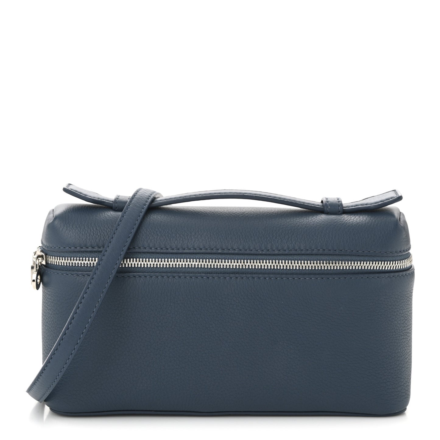 Grained Calfskin L19 Extra Pocket Pouch Cloud Sky