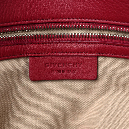 Givenchy Waxy Grained Calfskin Medium Pandora Pure Flap Bag Red 7 of 18
