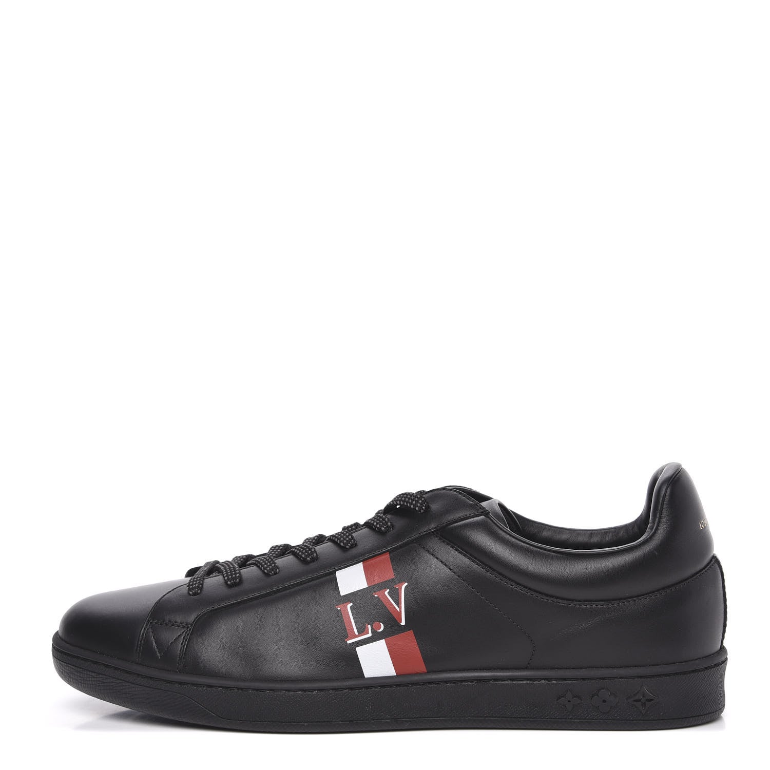 Louis Vuitton Calfskin Luxembourg Sneakers 8.5 Black 1 of 10