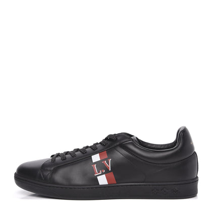 Louis Vuitton Calfskin Luxembourg Sneakers 8.5 Black 1 of 10