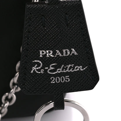 Prada Nylon Re-Edition 2005 Shoulder Bag Black 10 of 13
