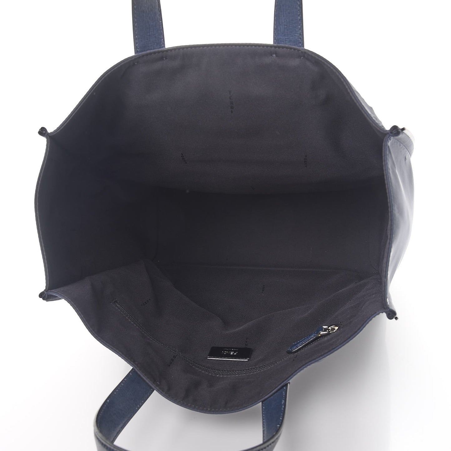 Nylon Vitello Elite Monster Eyes Tote Blue Scuro White Multicolor