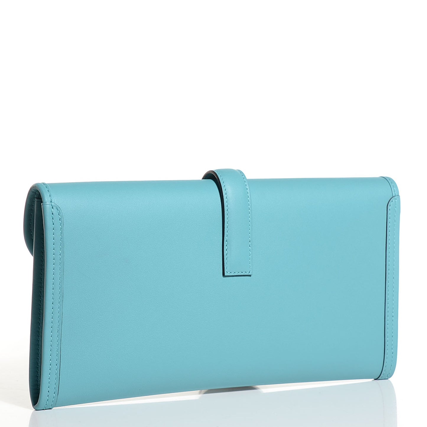 Tadelakt Jige Elan 29 Clutch Bleu Saint Cyr