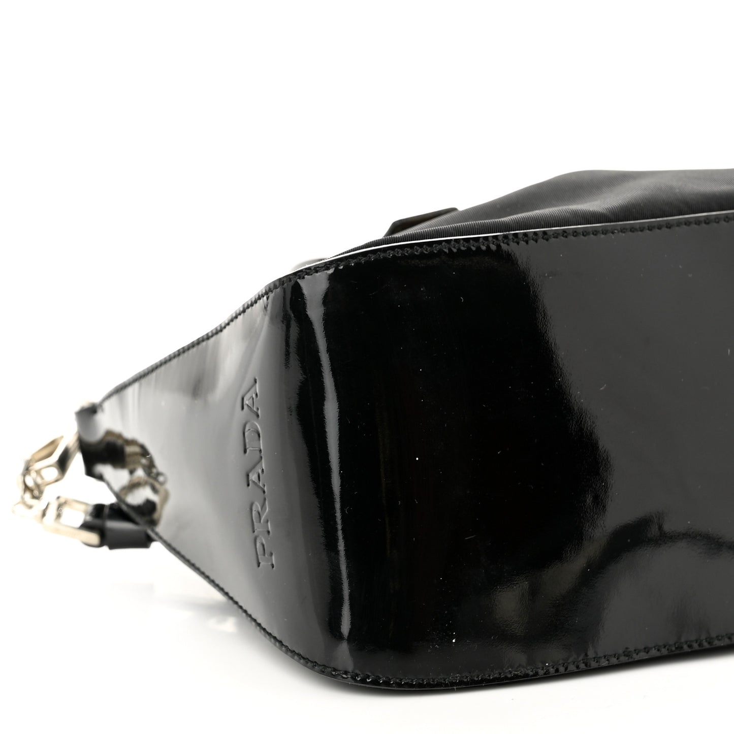 Nylon Spazzolato Bag Black