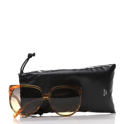 Celine Acetate Oversized Sunglasses CL400481 Havana Brown 7 of 7
