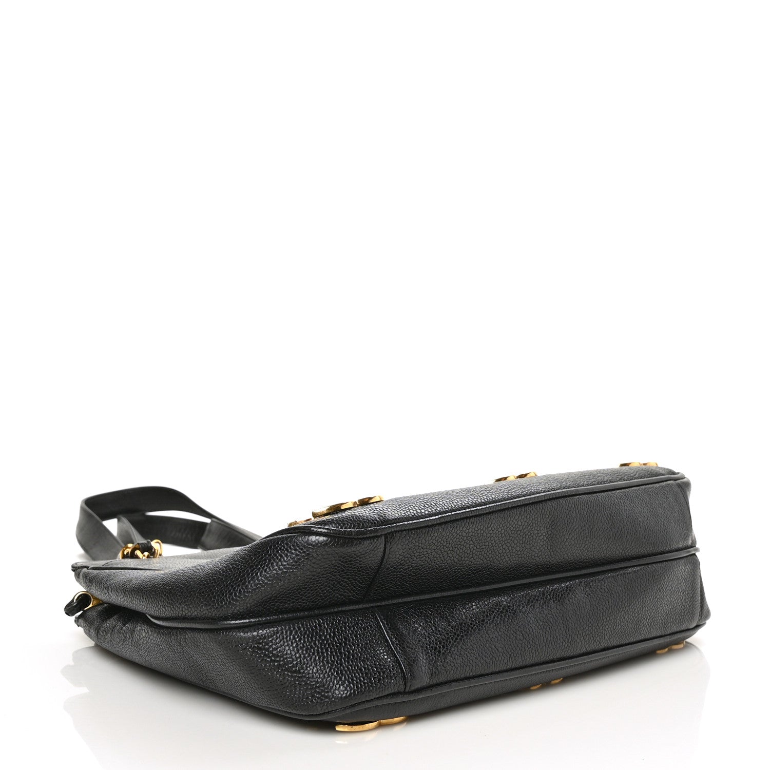 Chanel Caviar CC Shoulder Bag Black 3 of 5