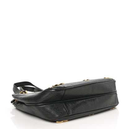Chanel Caviar CC Shoulder Bag Black 3 of 5
