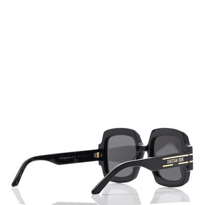 Christian Dior Acetate Diorsignature S1U Square Sunglasses Black 4 of 10