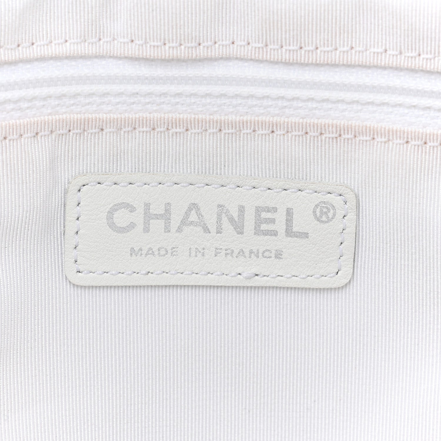 Chanel Patent Calfskin Stitched Shoulder To Shoulder Flap Hobo White 6 of 11