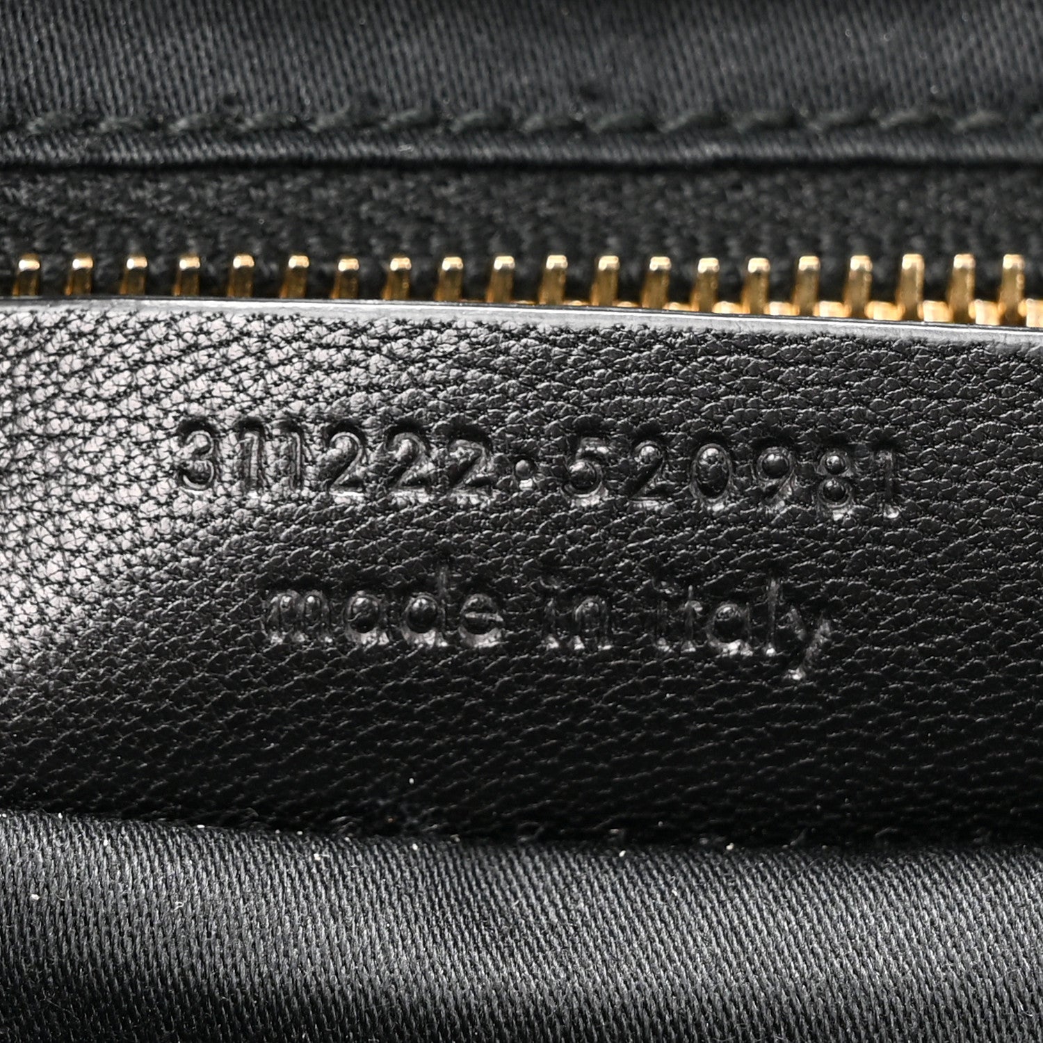 Saint Laurent Sheepskin Small Cabas Chyc Black 7 of 17