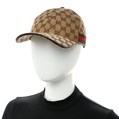 Gucci Monogram Web Baseball Hat M Beige Cocoa 2 of 11