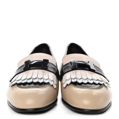 Hermes Goatskin Womens Royal Loafers 35 Multicolor 2 of 11