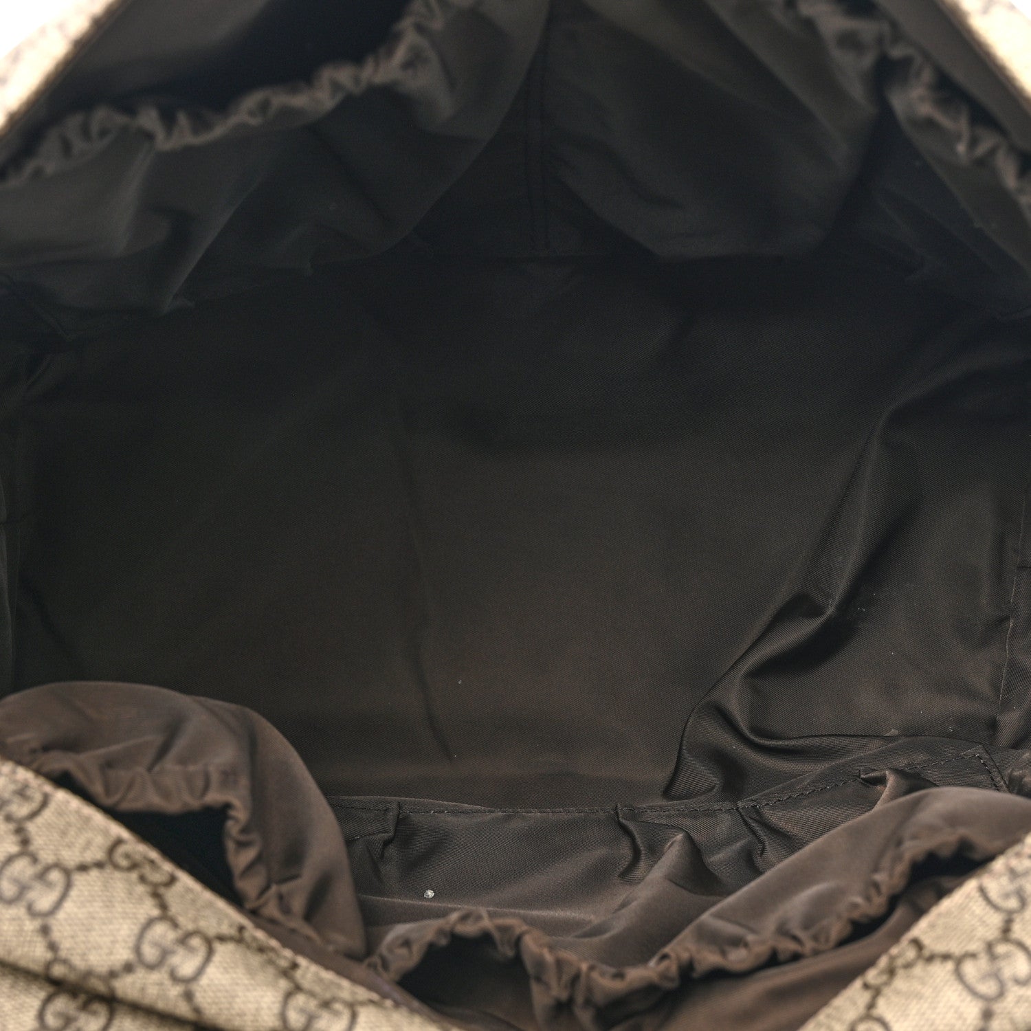 Gucci GG Plus Monogram Messenger Diaper Bag Dark Brown 6 of 20