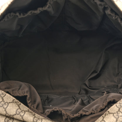 Gucci GG Plus Monogram Messenger Diaper Bag Dark Brown 6 of 20